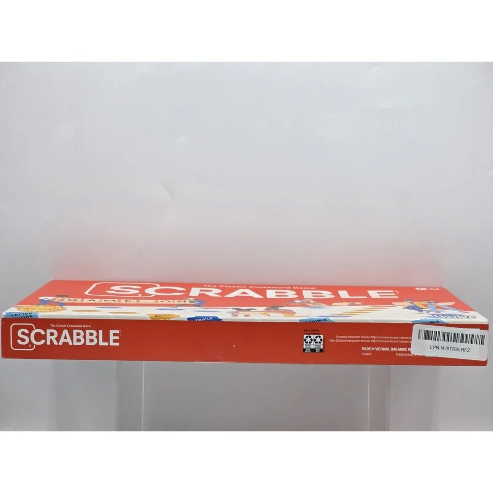Scrabble The Classic‎ Crossword Board Game - Family Fun for Ages 8+, 2-4 Players